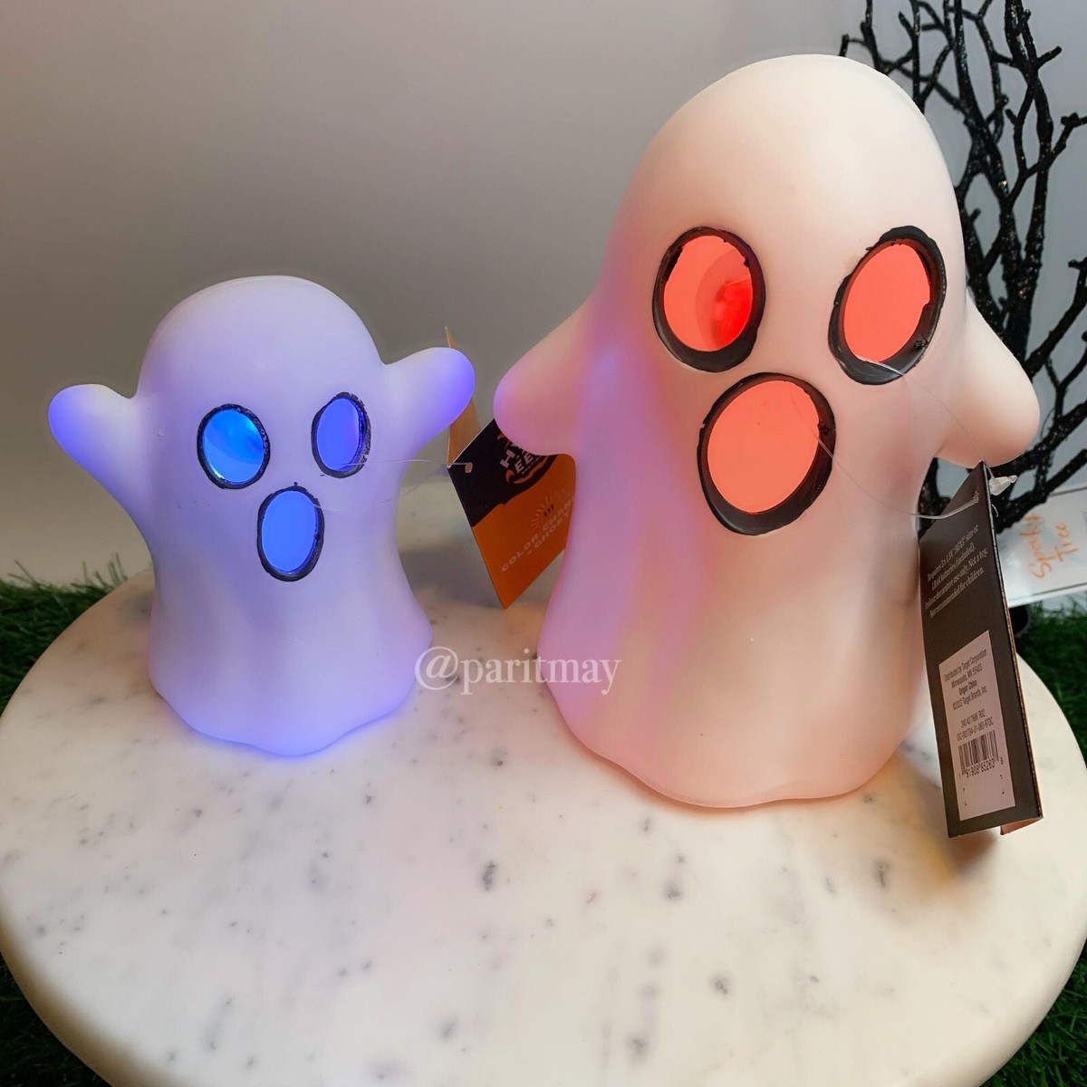 Target Light Up Color Changing Ghost Halloween Decorative 5