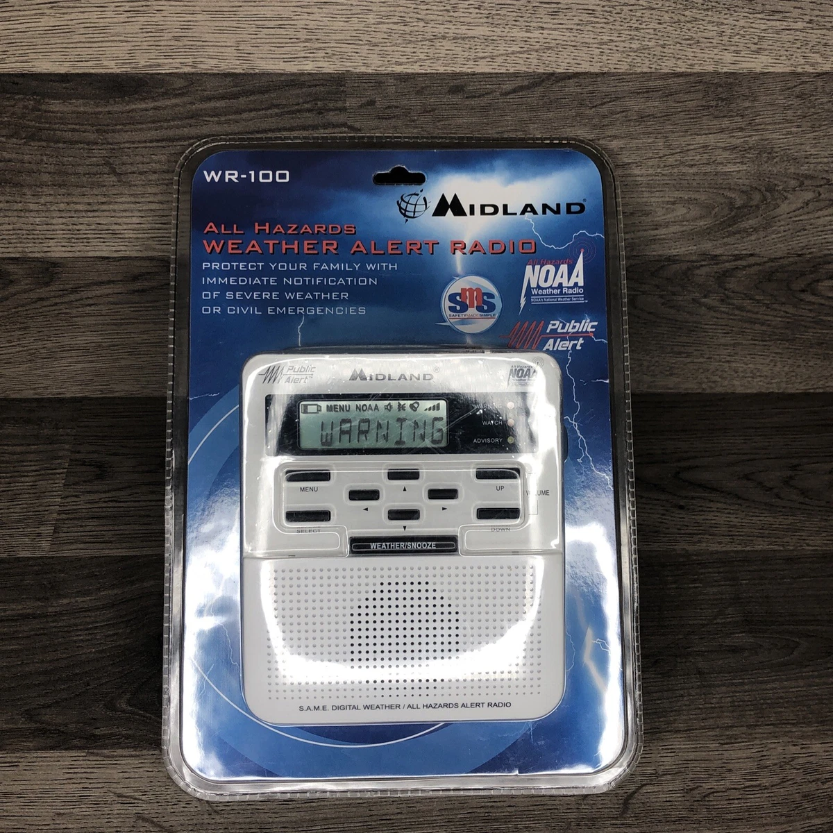 Weather radio. Weather radio