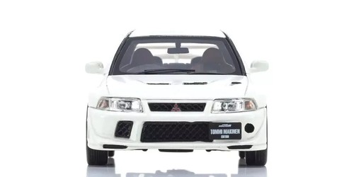 1/43 Mitsubishi Lancer Evolution VI TME weiß Harz Modellauto Kyosho KSR43116W - Bild 4 von 5