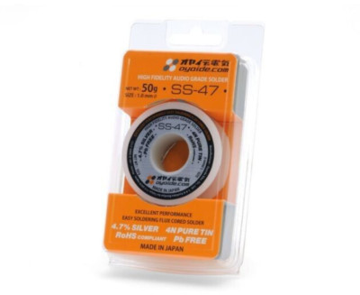 OYAIDE SS-47 High Fidelity Audio Grade Solder 50g JAPAN