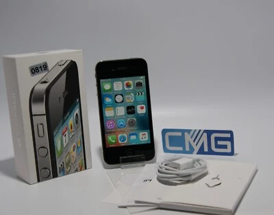 Apple iPhone 4s - 32GB - Schwarz (Ohne Simlock) A1387 (CDMA + GSM) Modell 2011 - Bild 1 von 4