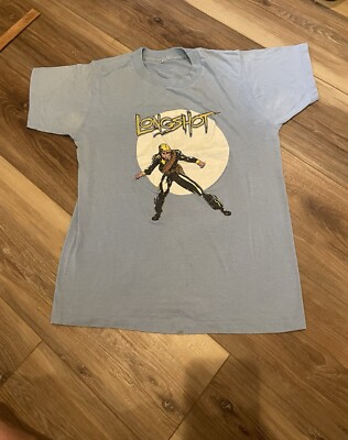 Vintage 1986 Marvel Comics Longshot T Shirt  Screen Stars 80's