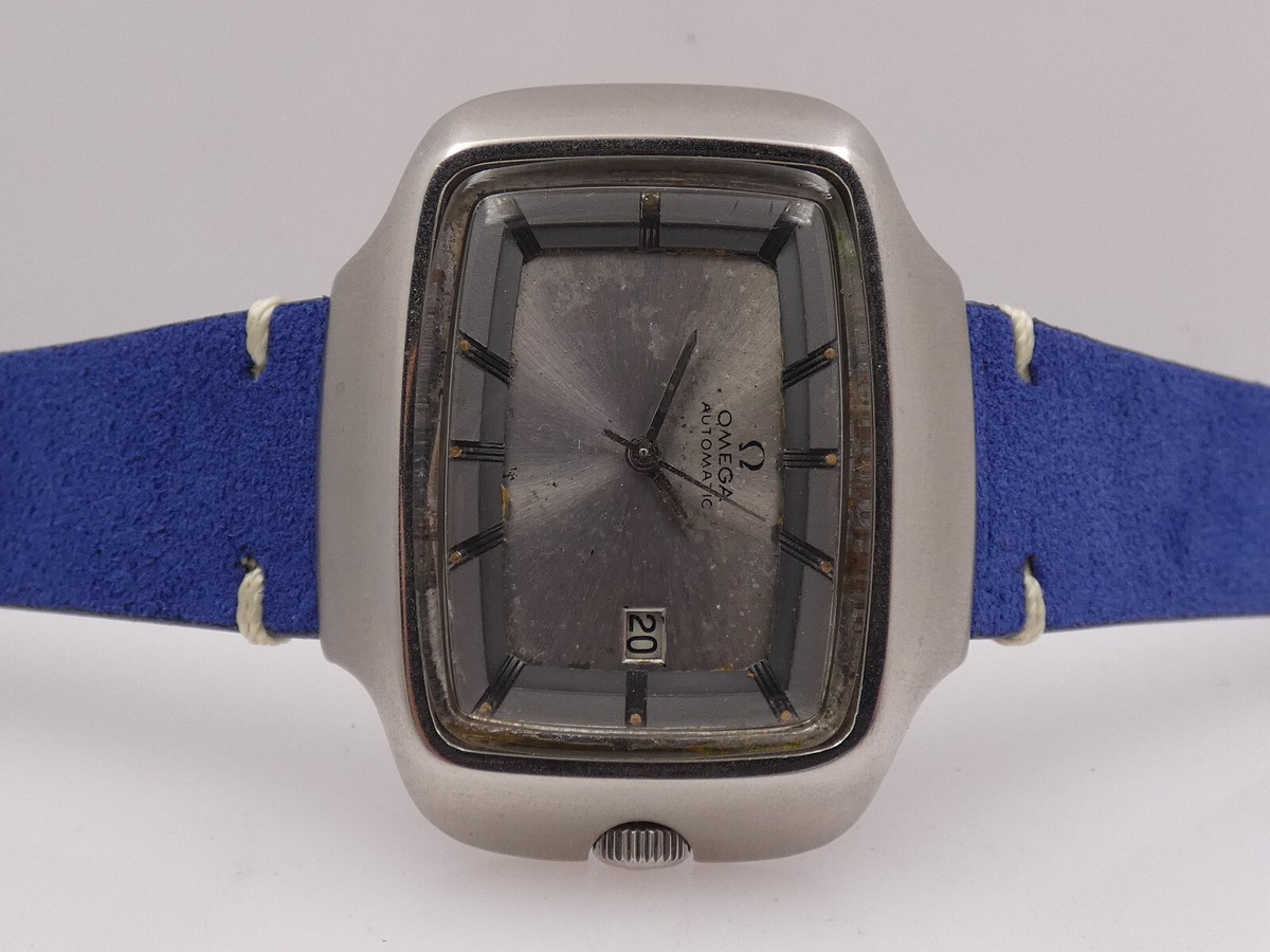 OMEGA TV SCREEN JUMBO 45mm 166.0123 AUTOMATIC YEAR 1973 STEEL