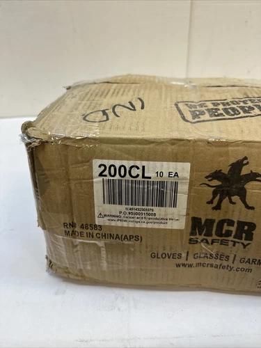 Mcr Safety 200Cl Raincoat W/ Detachable Hood,Yellow,L 10PK image 3