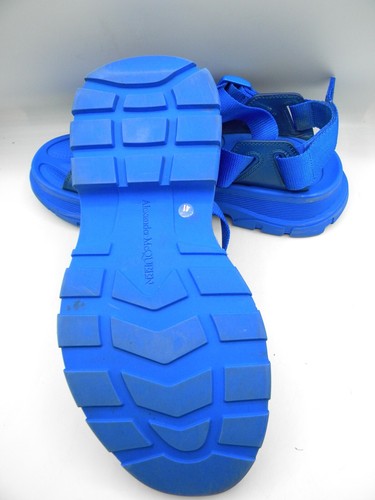 Alexander McQueen Tread Strapped Sandals Blue Men's Size EU 41 $690 WO - Picture 15 of 19