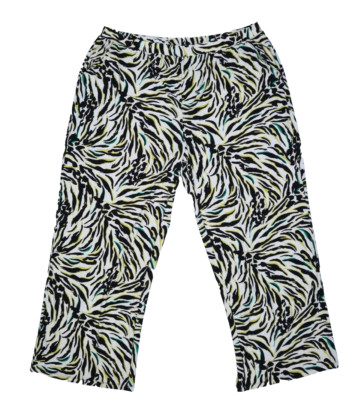 Attitudes by Renee Safari Chic Como Jersey Petite Wide Leg Pants Womens Plu 1XP