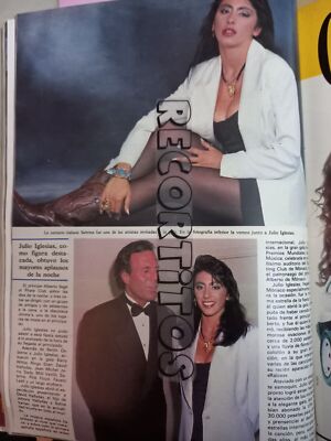 cutouts 2571 MONACO JULY IGLESIAS MILLY VANILLY SABRINA SALERNO