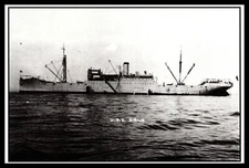 Postcard USS Sirius AK-15