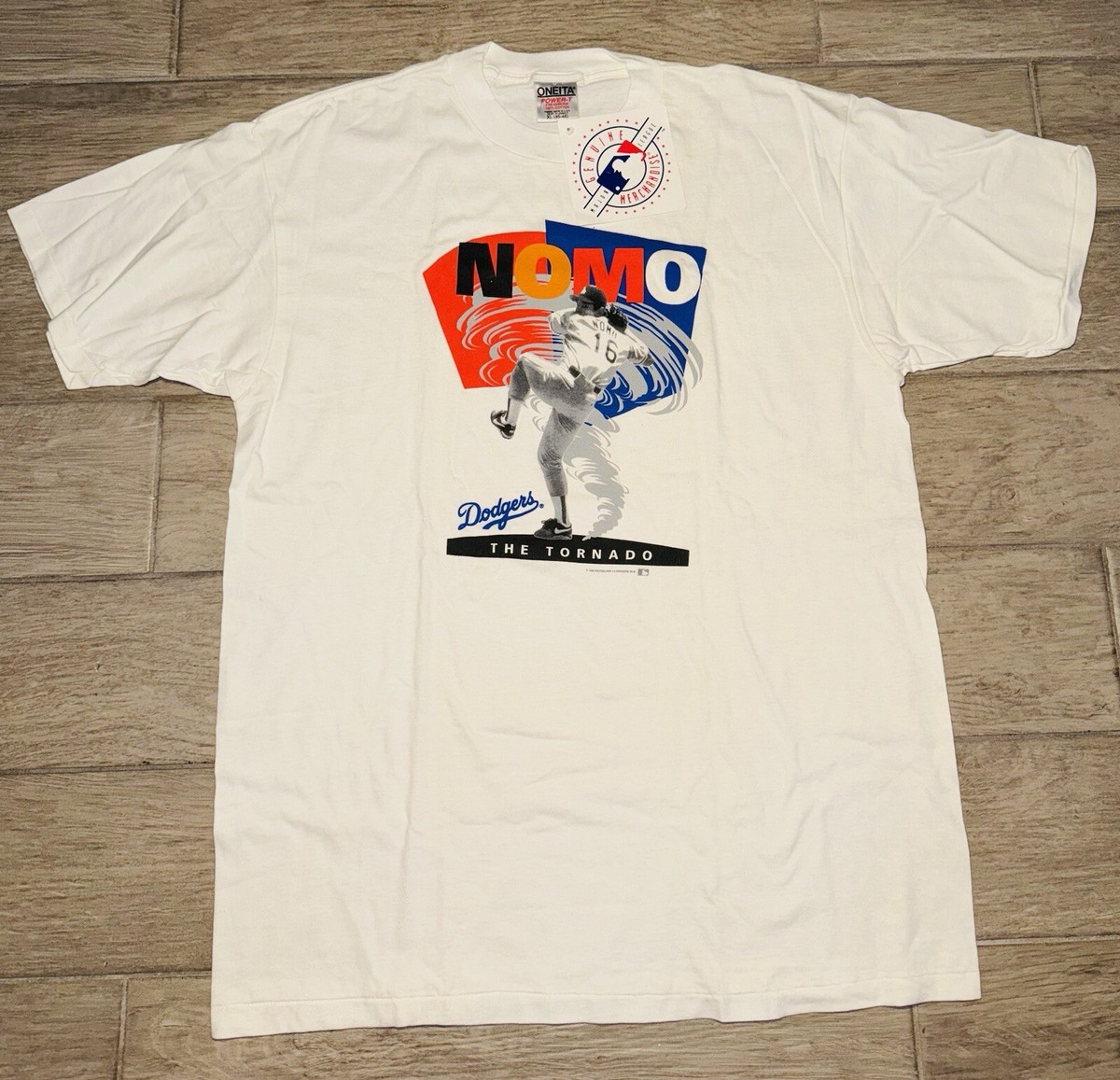 ロサンゼルス・ドジャース 購入 トルネードTシャツ Vintage NWT