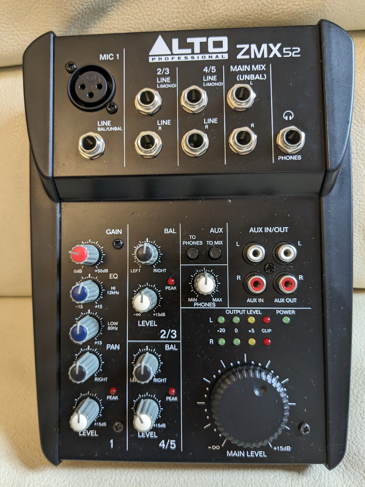 ALTO Professional ZMX52 compact 5channel mixer. eBay