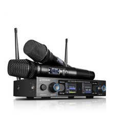 Rechargeable Handheld Design Digital Professional Wireless Microphone Mic System