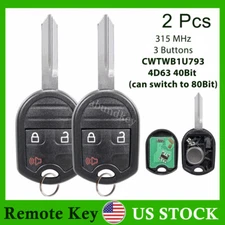 2 Remote Head Ignition Key for 2011 2012 2013 2014 2015 2016 Ford F150 F250 F350