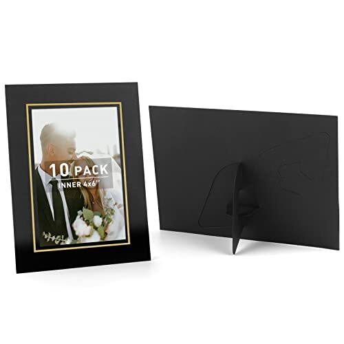 4x6 Papier Bilderrahmen mit Staffelei Papier Fotorahmen Karten zum Selbermachen Karton - Bild 1 von 13