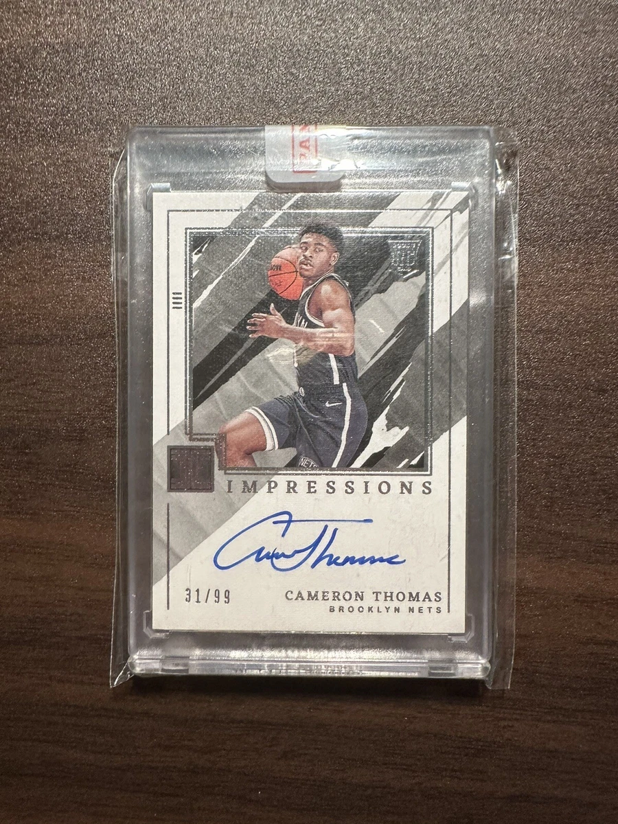 2021-22 Panini Impeccable - Cameron Thomas #IM-CTH for sale | eBay