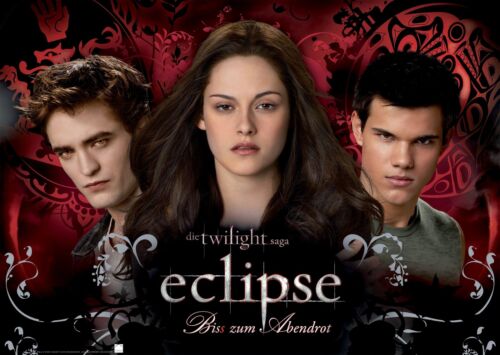 Twilight Eclipse Filmplakat Bella Edward Jacob Fantasy Drama - Bild 1 von 1