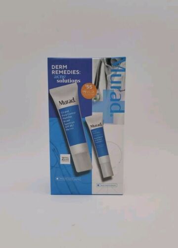 Murad Derm Remedies Acne Solutions 2-Piece Set $75 Value Exp 07 2025 New In Box