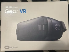 Black Samsung Gear VR Oculus Virtual Reality Smartphone Headset