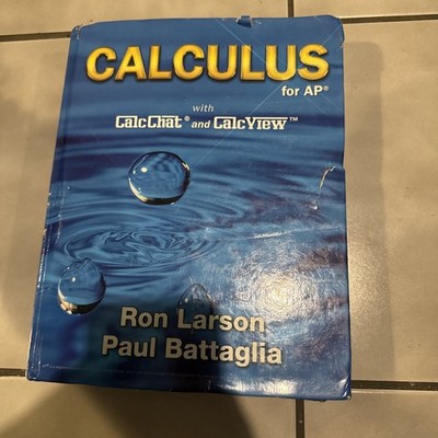 Ap Calculus AB By Ron Larson and Paul Battaglia