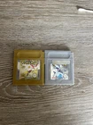 Pokemon Silver and Gold Version (Nintendo Game Boy Color, 2000) - New Battery