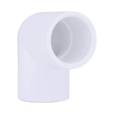 Charlotte Pipe PVC 02301 1000 Schedule 40 PVC Elbow 1 Socket x 1 FPT Dia. in.