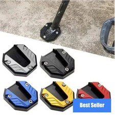 Motorcycle Kickstand Pad Side Stand Foot Support Plate Aluminum Alloy