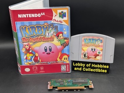 Kirby 64 The Crystal Shards ( Nintendo 64 N64 ) VG Sticker - Case & Cover Art