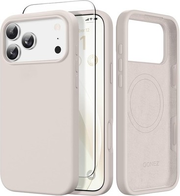 iPhone 17 Pro Max Case with Magnetic Design, Shockproof Slim Cover & Screen Prot