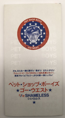 Pet Shop Boys - Go West | 1993 | CD | RARITÄT aus JAPAN   | VG+