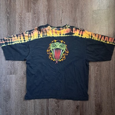 Vintage Y2K Extreme Limit Three-quarter Snake Shirt Men's XL