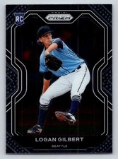 2021 Panini Prizm #93 Logan Gilbert RC (ref 199208)