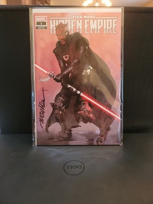 STAR WARS: HIDDEN EMPIRE #1 Mike Mayhew Studio Variant Cover A Trade Signed COA