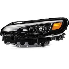 Headlight Assembly Black Housing Amber Reflector Cherokee 2019-2021 68275945AK