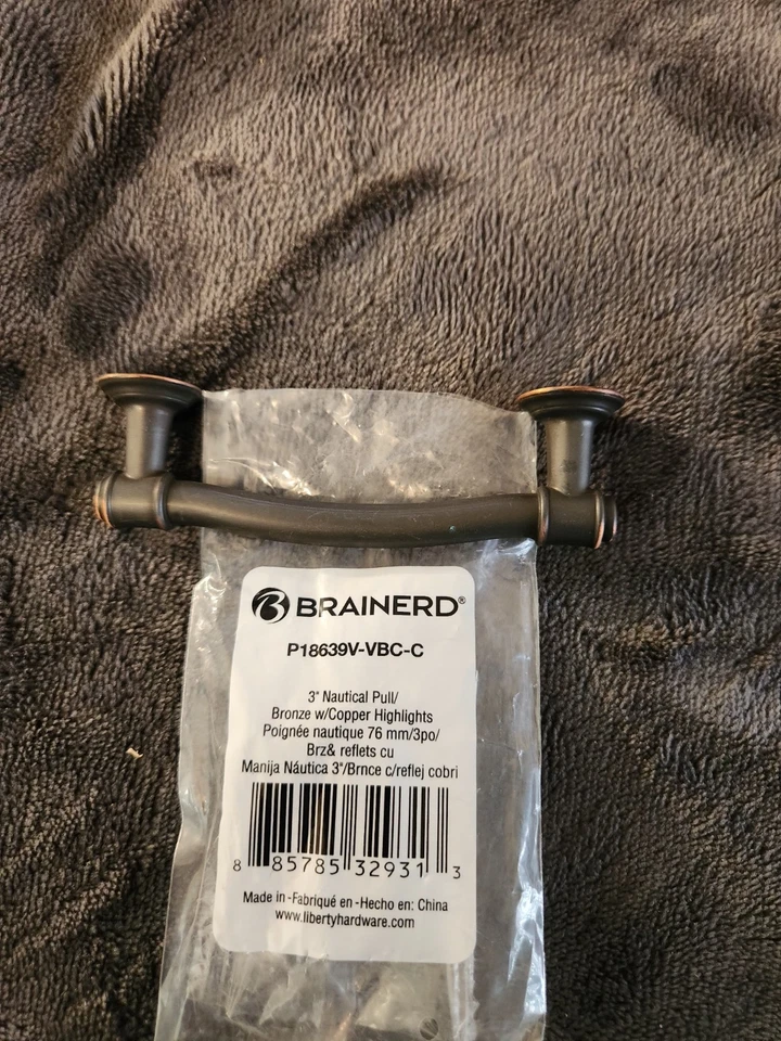 BRAINERD 3" Nautical Pull número de modelo P18639V-VBC-C Foto 2 de 2