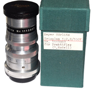 棚卸SALE！バブルボケ！TRIOPLAN 100mm ゼブラ 棚卸SALE！バブルボケ