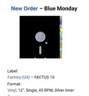 New Order Lapel Pin Button blue Monday peter hook Badge Brooch joy division — photo 4