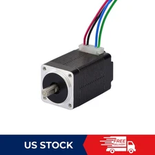 STEPPERONLINE Nema 8 Stepper Motor 1.8deg 1.8Ncm Bipolar 0.6A 20x34mm Φ4mm CNC