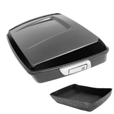 10.7" Chopped Trunk with Latch for Touring Road King 2014-Later