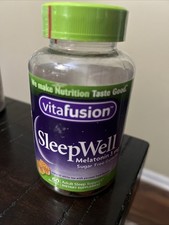 Vitafusion Sleep Well Melatonin Sugar Free 3mg 60 ct Sleeping Gummies