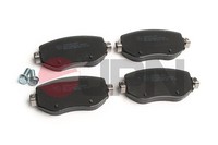 Bremsbelagsatz Scheibenbremse JPN 10H9249-JPN FüR Renault Megane 4 K9A B9A LVA