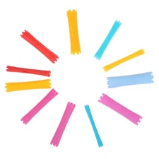 1Set 11 Sizes Hair Perm Rods Kit Cold Permanent Bar Plastic Curlers Roll JL