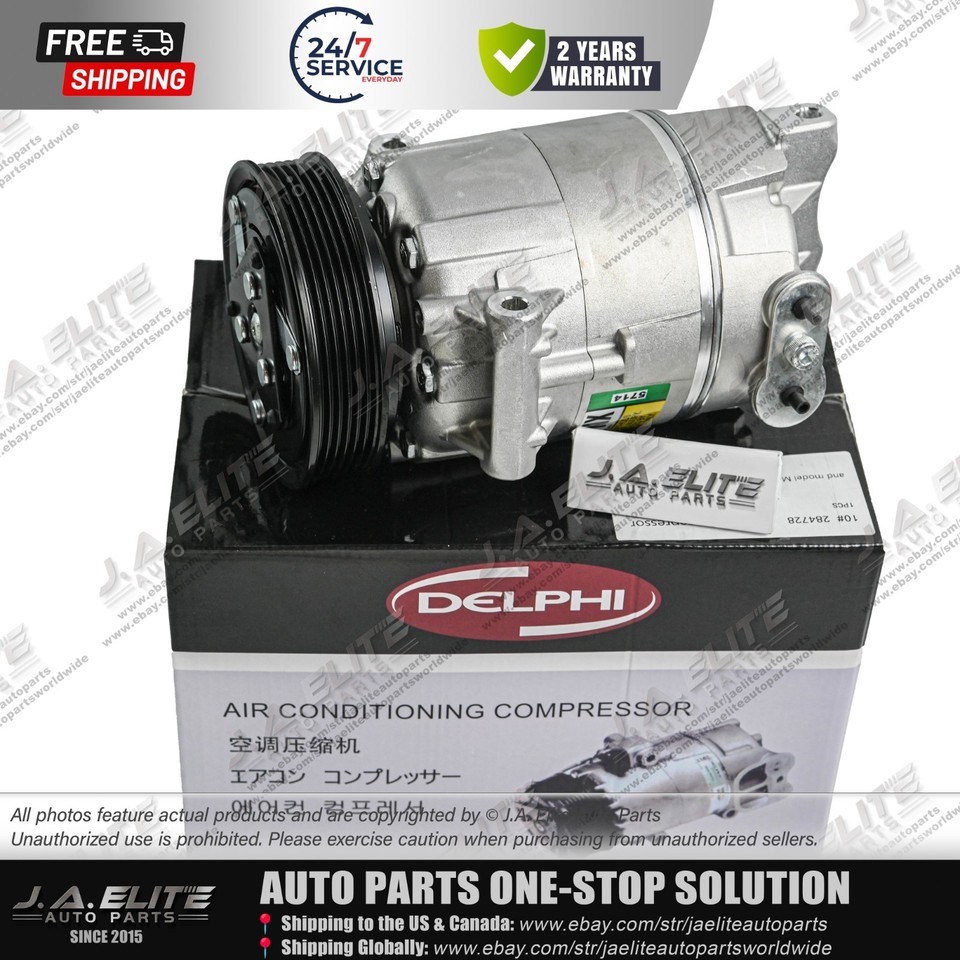 Genuine Delphi Air Conditioning Compressor for Maserati Quattroporte GT ...