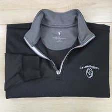 Men's M Fairway & Greene FG Tech Champions Gate Orlando Zip Pullover Long Sleeve