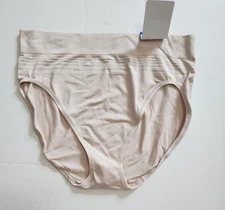 3 Warner's No Pinching No Problems Striped Hi Cut RT5501P Butterscotch Sz 8/XL