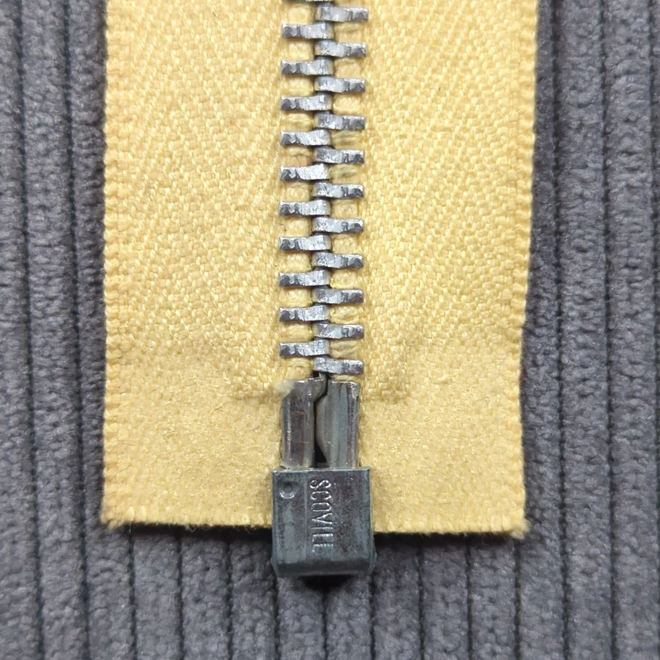 Cremallera Separadora Scovill Años 50 Amarilla 21" NOS Stock Muerto De Colección Foto 2 de 4