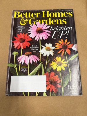 Better Homes & Gardens August 2018 Magazine Coneflowers Garden Decor