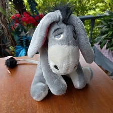 Vintage Disneyland Disney World Winnie the Pooh Eeyore plush mini 8" 1980-90's