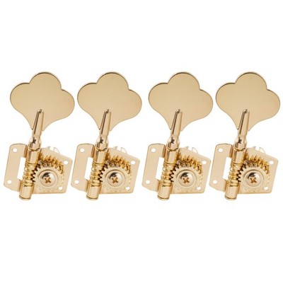 Musiclily pro Gold 4 Inline Bass Open Gear Mechanik Stimmwirbel Rechts
