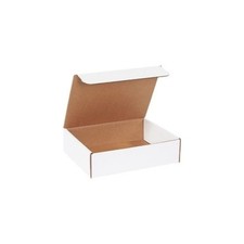 50-11 1/8 x 8 3/4 x 3'' White Literature Mailers, 50PK