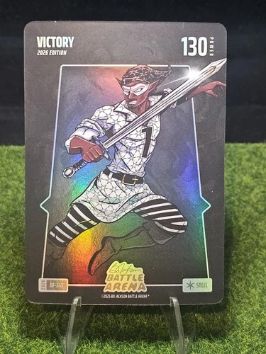 2026 Bo Jackson Battle Arena #BF-243 Victor `Victory` Wembanyama Steel...