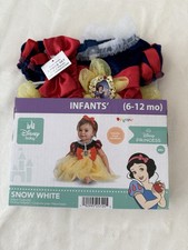 Disney Snow White infant Halloween Costume 6-12 Months Baby Fancy Dress